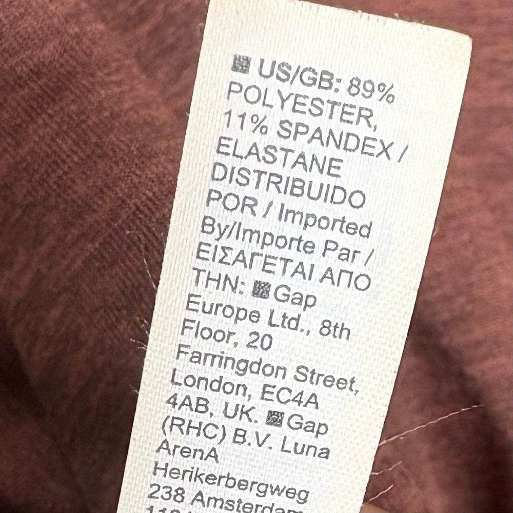 Athleta Altitude Polartec Half Zip Sweatshirt Mahogany Heather Size Small - Picture 11 of 12